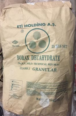 Borax Decahydrate: A Vital Ingredient for Glass Manufacturing and Flame Retardants!